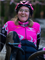 Jen Graystone - I’m a Scot living in England. As a Head & Neck Cancer Surgeon and a cyclist, I’m immensely proud of my role both showing others that it can be done and encouraging people from all backgrounds to consider it’s something that they could do too. Elected Fellow on BAOMS Council. Photo: 2019