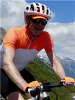 Richard Shaw – from sunny Wolverhampton, comprehensive education. Now failing professional cyclist. University of Liverpool Professor / Consultant OMFS. Clinical work & trainer at Aintree, pushing clinical trials, national role in NIHR.  President elect IAOO. Photo: 2019