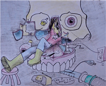 Moorthy Halsnad OMFS/Craniofacial consultant wins BAOMS 2018 art competition